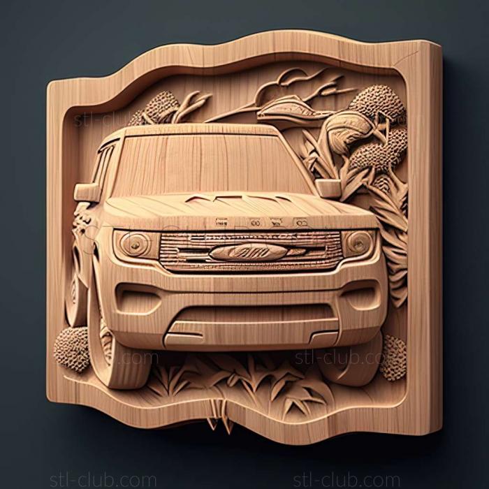 3D модель Ford Explorer (STL)